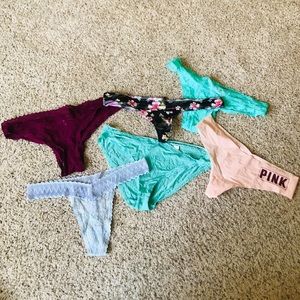 Victoria secret/PINK underwear bundle (size large)